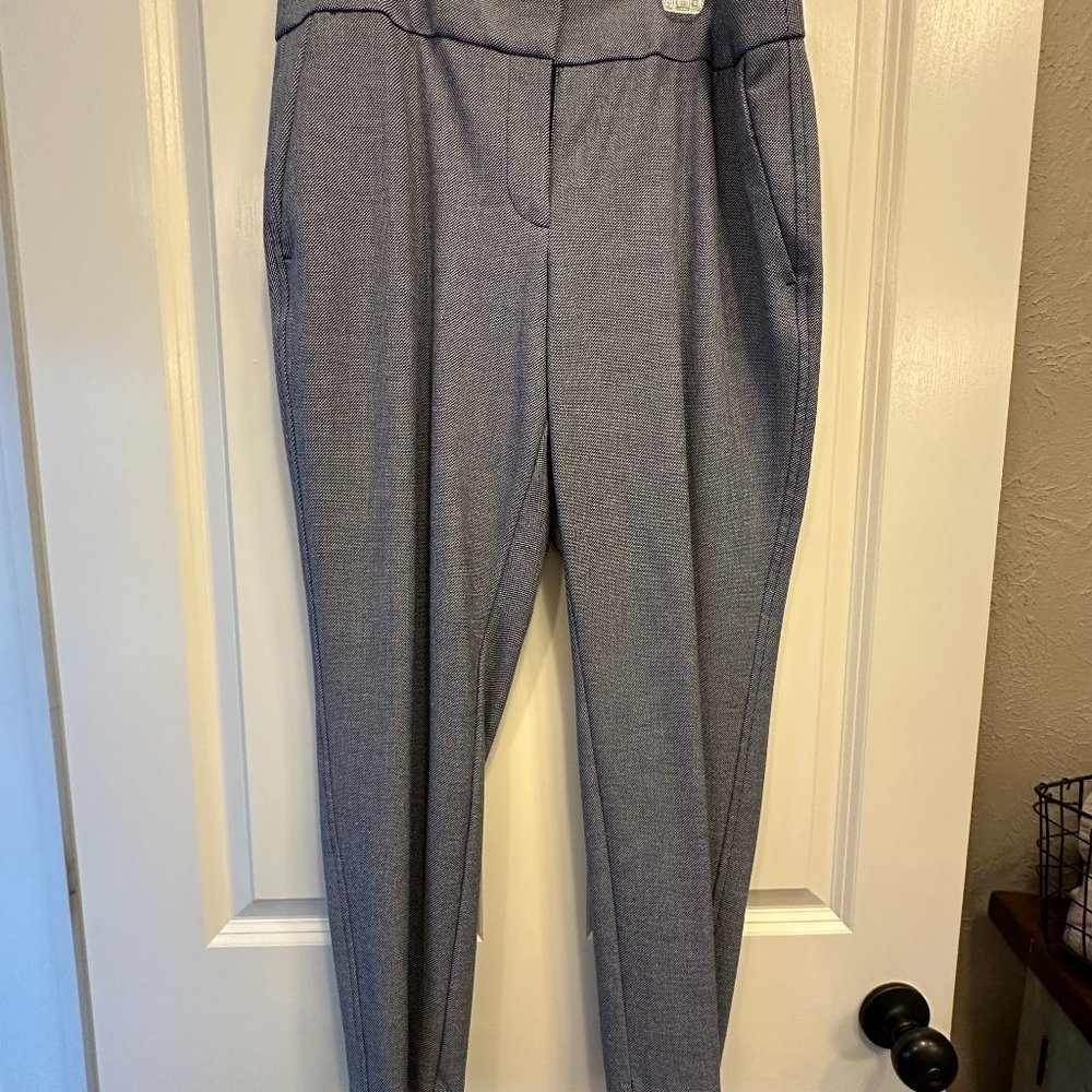 Loft Outlet Slim Custom Stretch Pencil Pants in Julie Fit in Amazon Navy